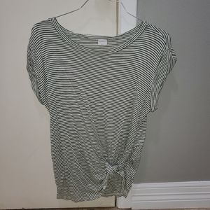 Lennon knot front knit top